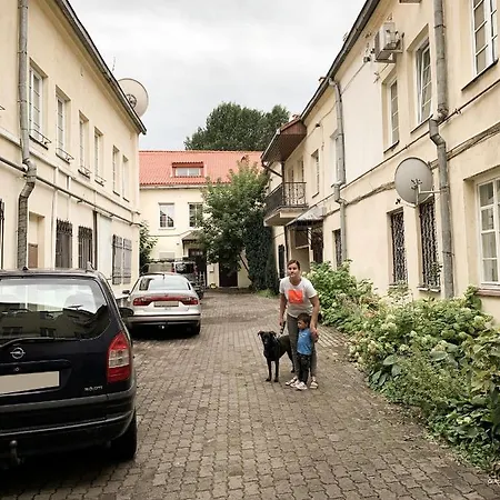Old Town Home Of Evil Dog Vilnius Exterior photo